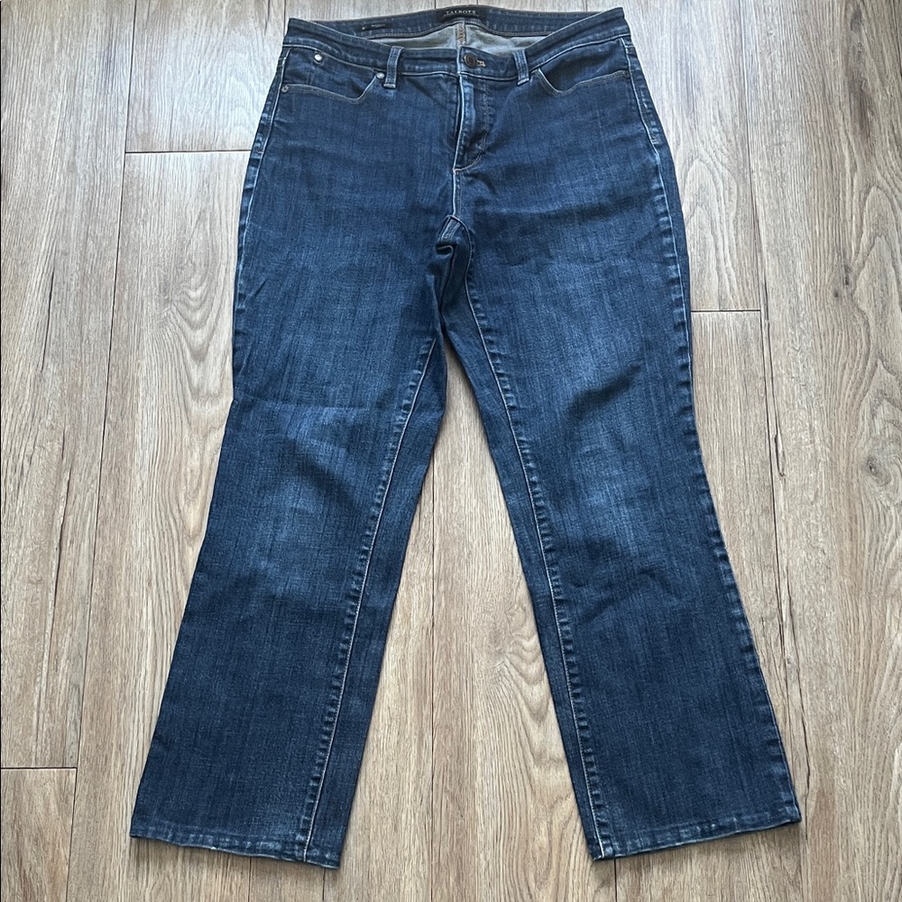 Talbots Dark Blue Boot-Cut Jeans